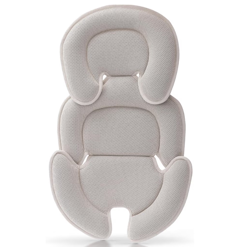 Euc Innokids Infant Car Seat Insert Car Seat Head And Body Support Beige